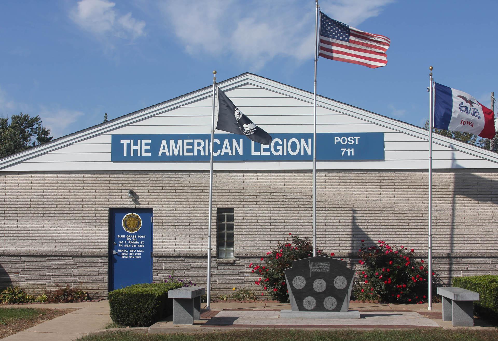 Post 711 Blue Grass, Iowa The American Legion Centennial Celebration